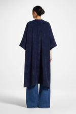 Chenille Cape Top - Midnight