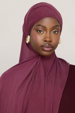 Jersey Hijab - Fig