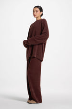 Mink Oversized Sweater - Brown