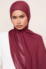 Modal Hijab - Cabernet