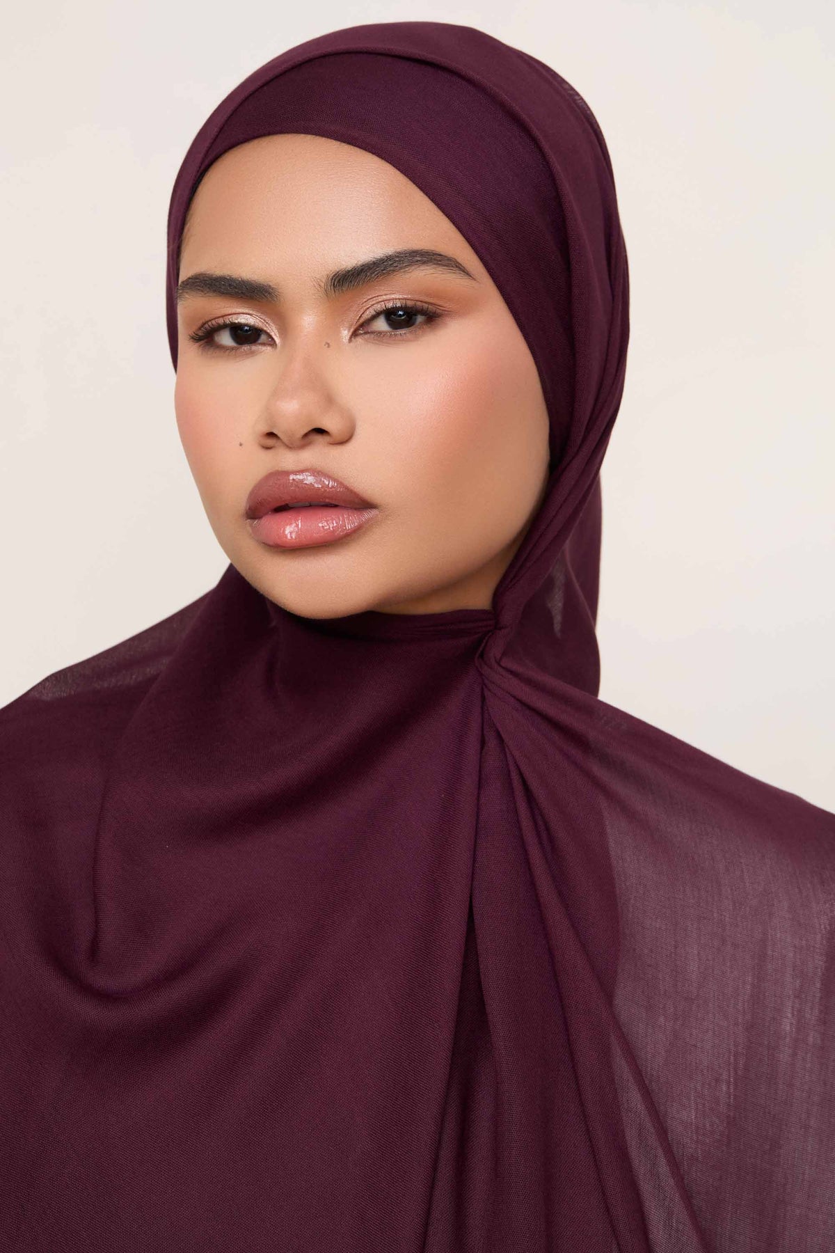 Modal Hijab - Grape