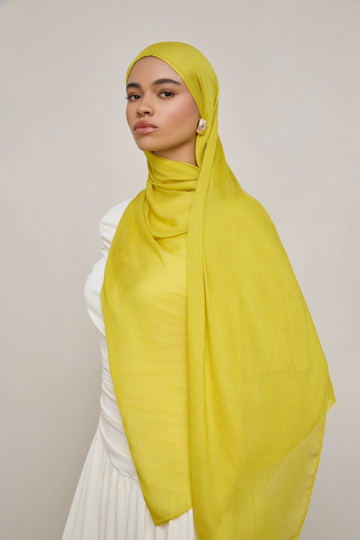 Modal Hijab - Mango Mint