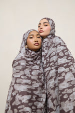 Printed Modal Hijab - Cloudburst