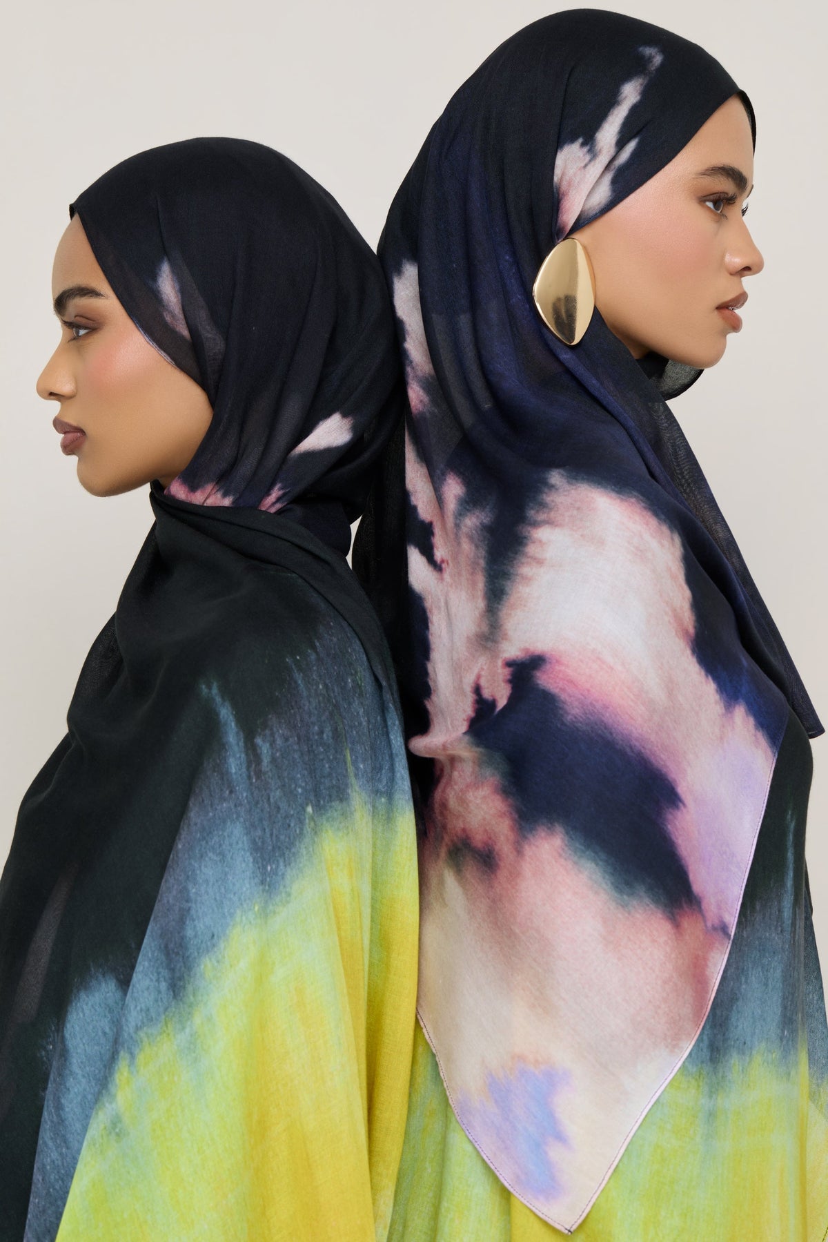 Printed Modal Hijab - Lightburst