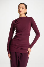 Rouched Top - Fig