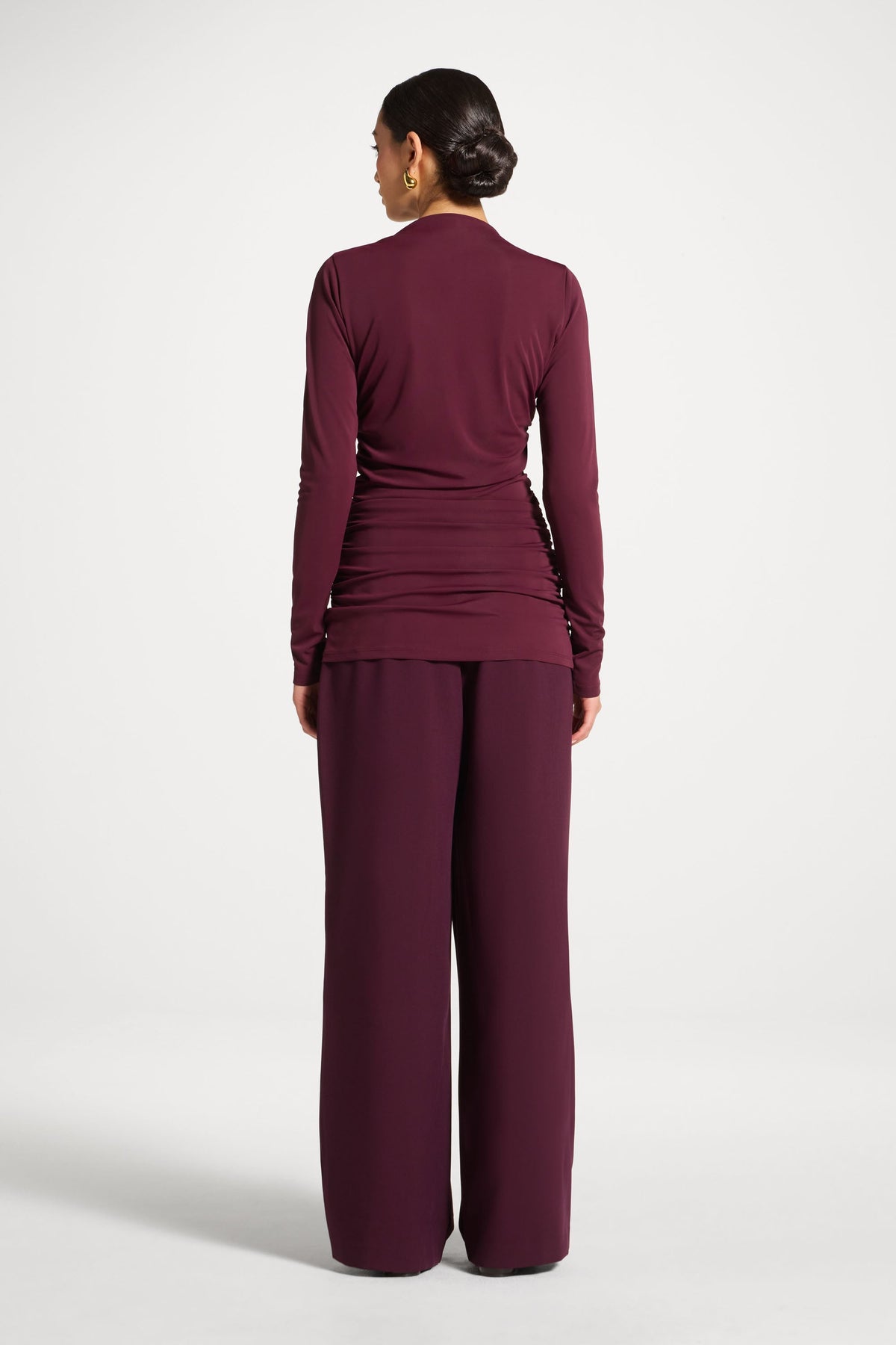 Rouched Top - Fig