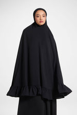 Ruffle Prayer Set - Black