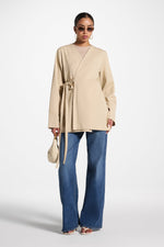 Wrap Top - Sand