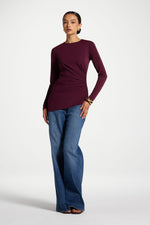 Asymmetric Top & Cape Set - Fig