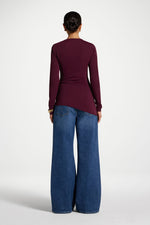 Asymmetric Top & Cape Set - Fig