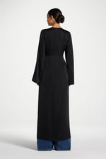 Asymmetric Midi Top - Black