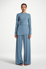 Asymmetric Stretch Top - Sky