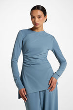 Asymmetric Stretch Top - Sky