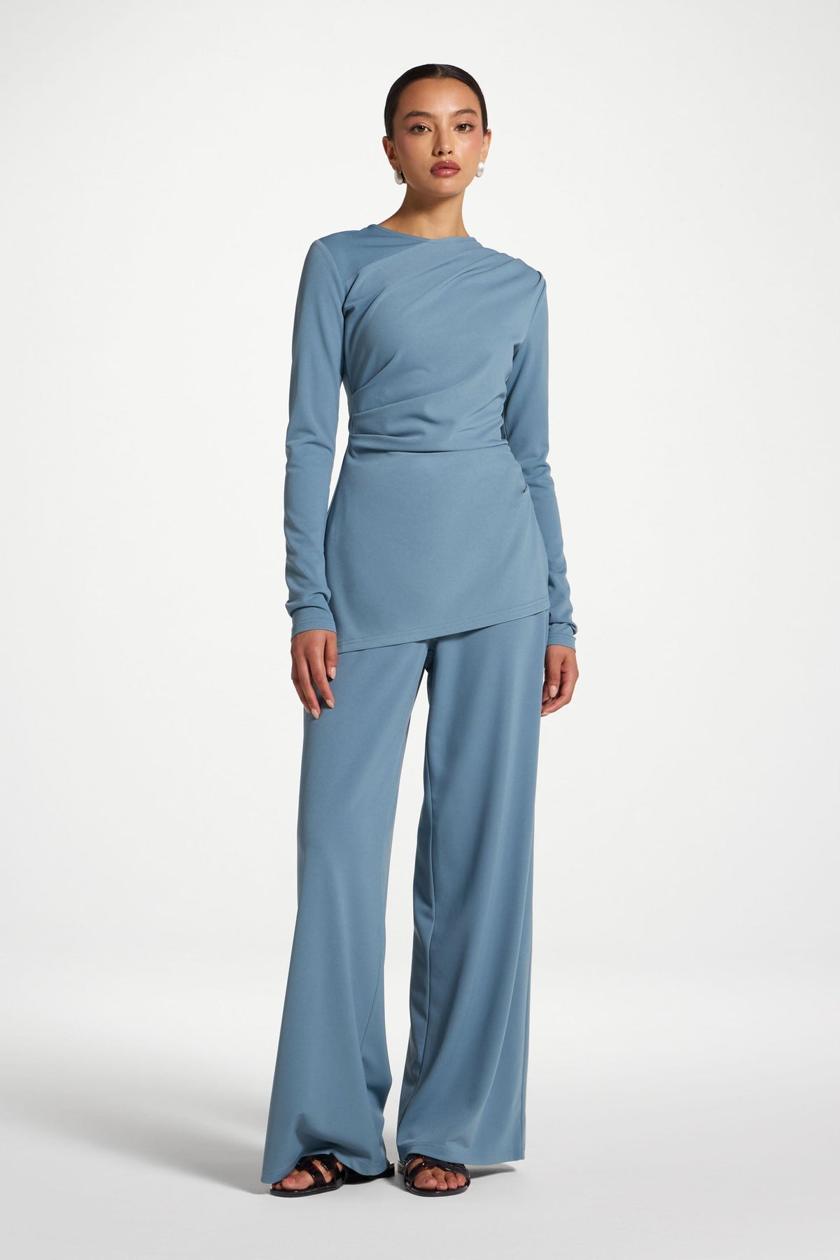 Asymmetric Stretch Top - Sky