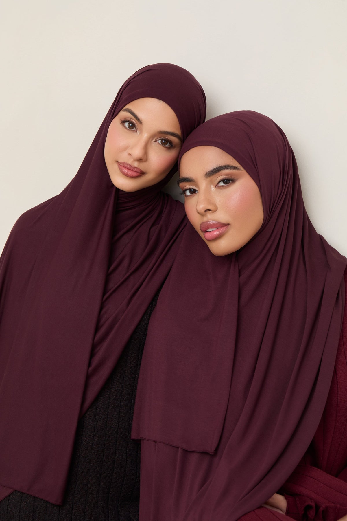 Bamboo Jersey Hijab - Fudge