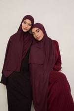 Bamboo Jersey Hijab - Fudge