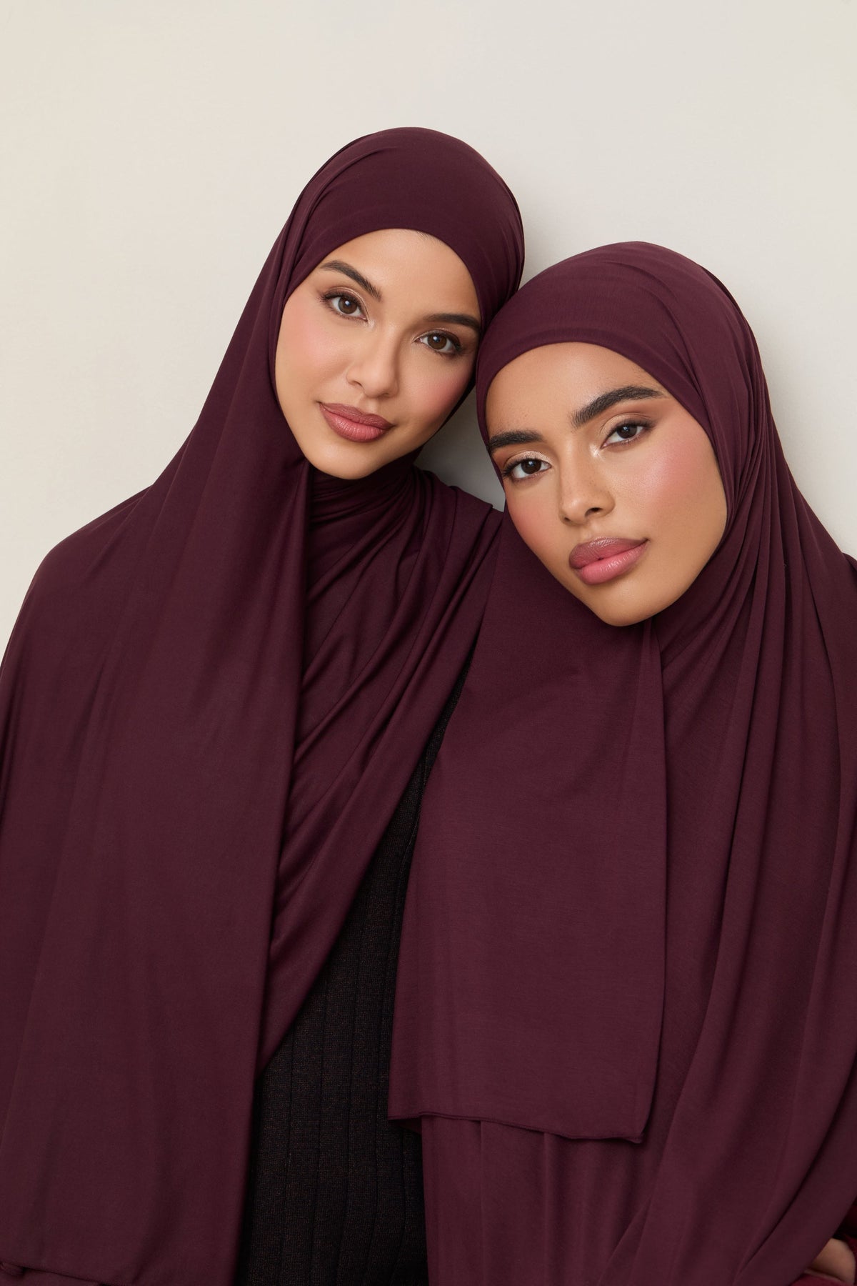 Bamboo Jersey Hijab - Fudge