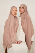 Bamboo Jersey Hijab - Ginger Snap