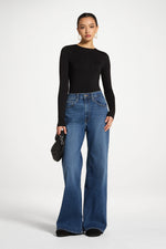 Bamboo Long Sleeve Bodysuit - Black