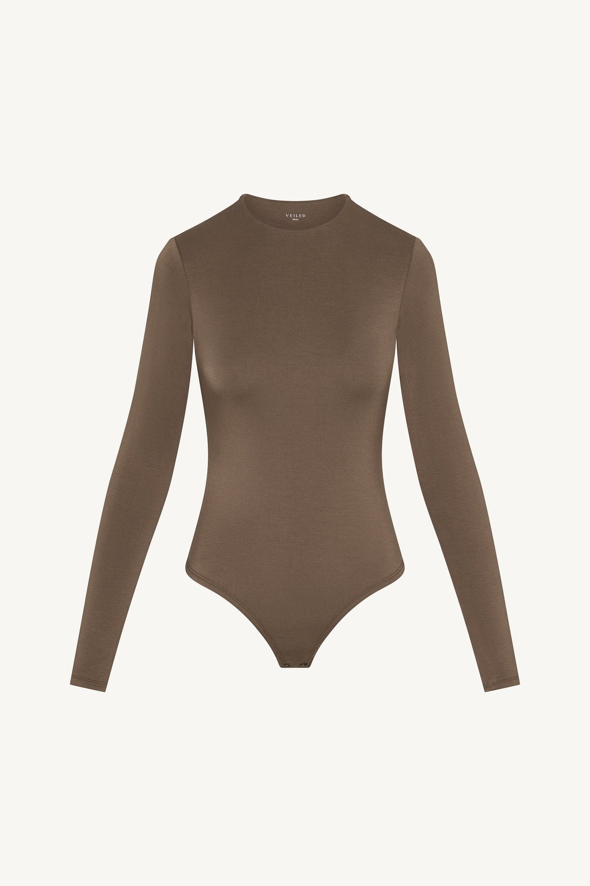 Bamboo Long Sleeve Bodysuit - Chocolate