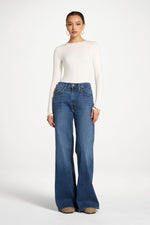 Bamboo Long Sleeve Bodysuit - Ivory