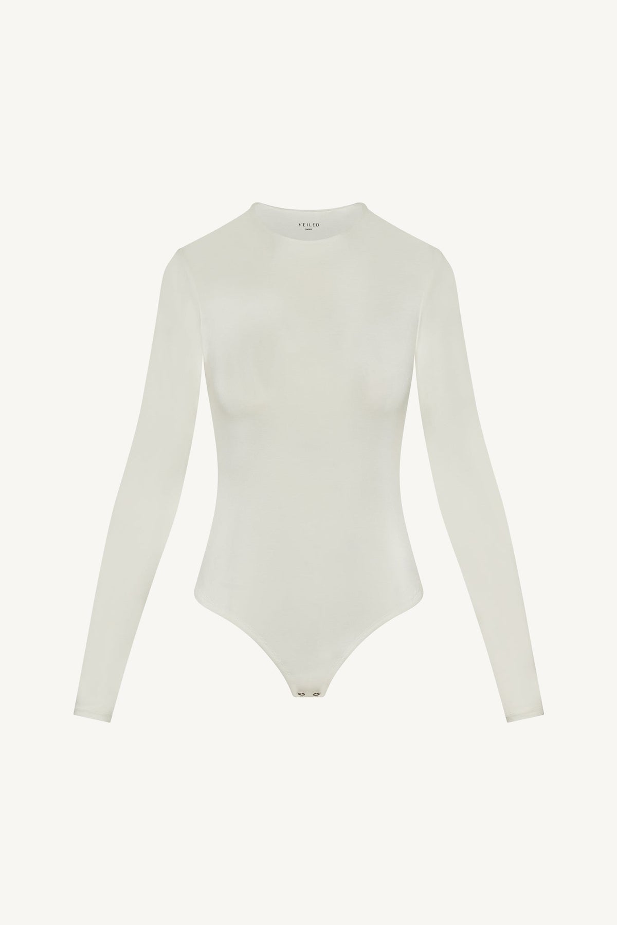 Bamboo Long Sleeve Bodysuit - Ivory