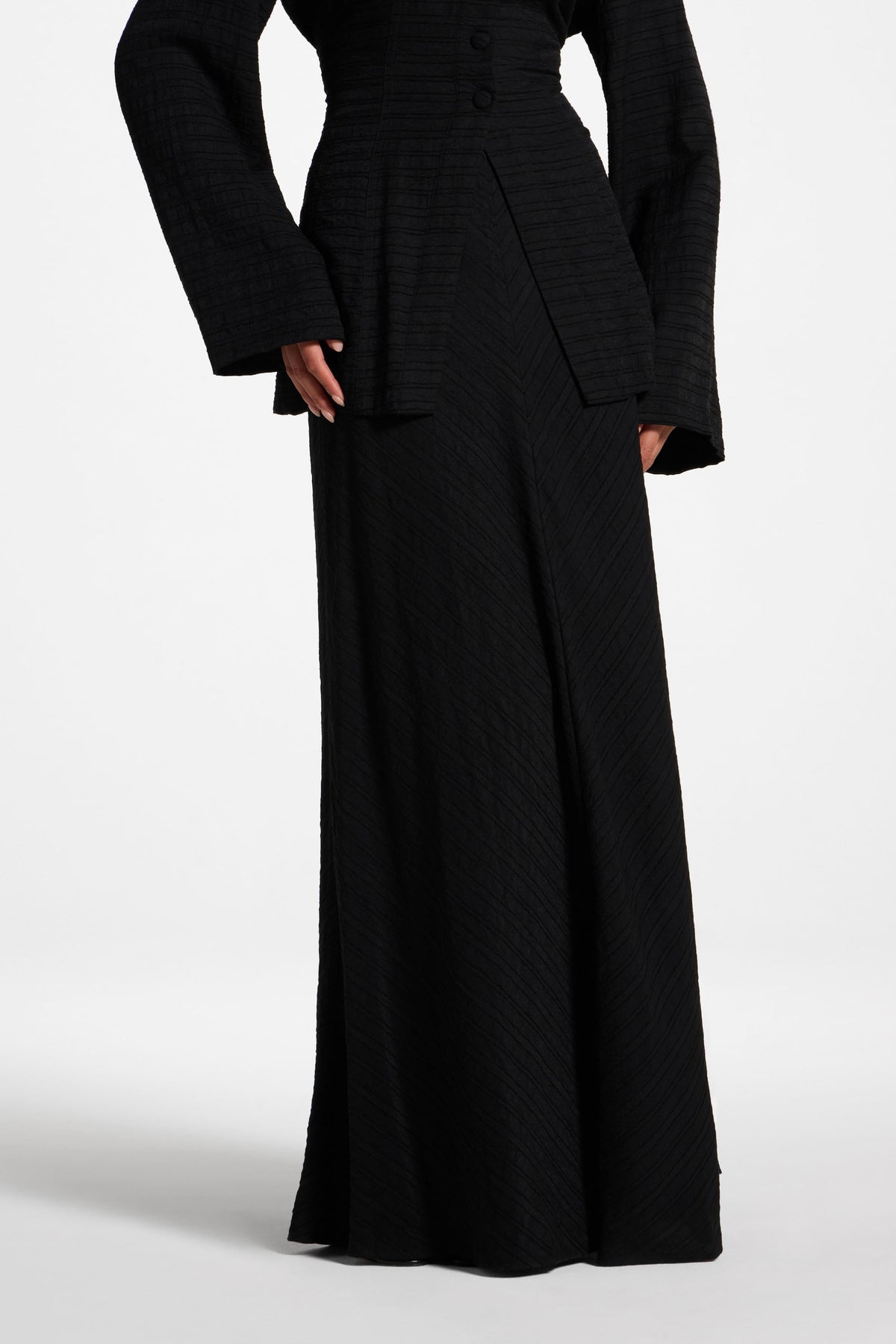 Bias Skirt - Black