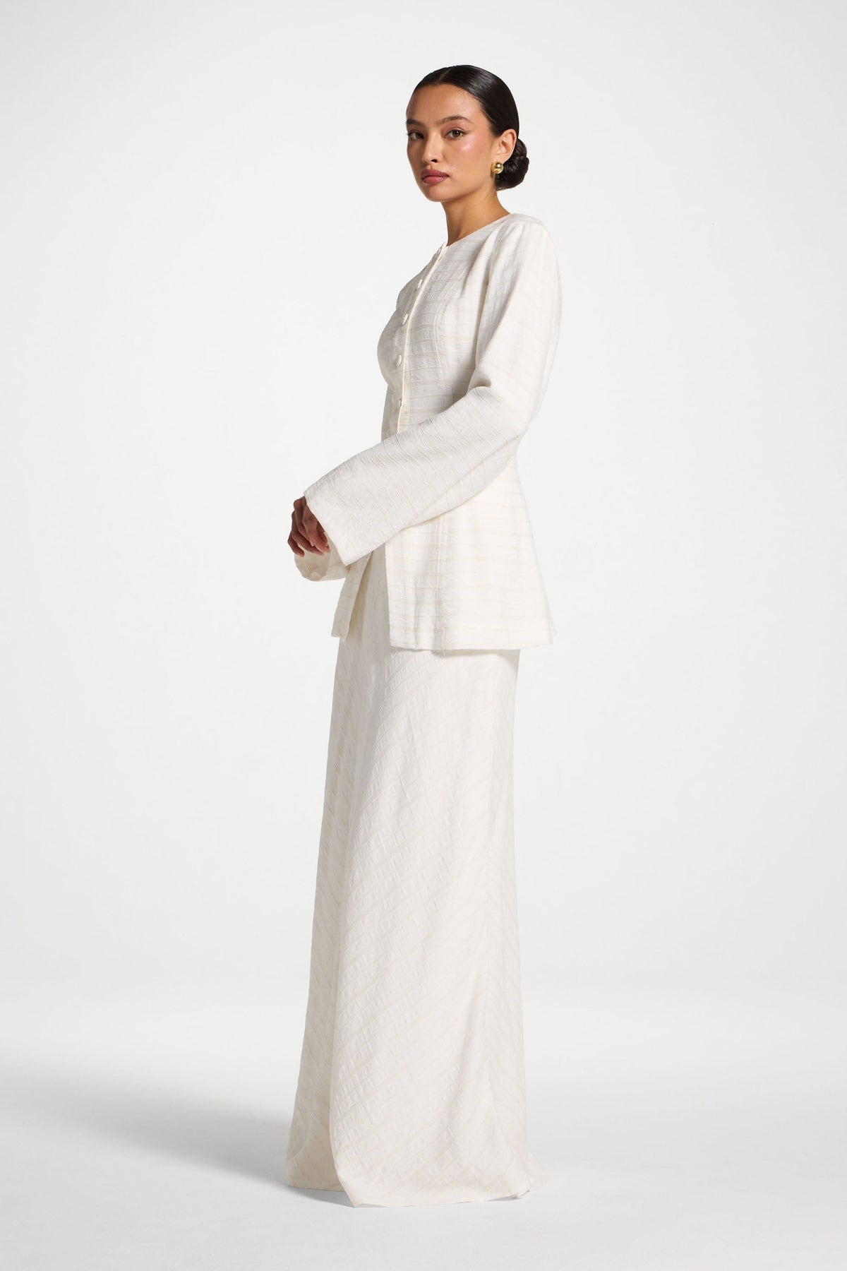 Bias Skirt - Natural