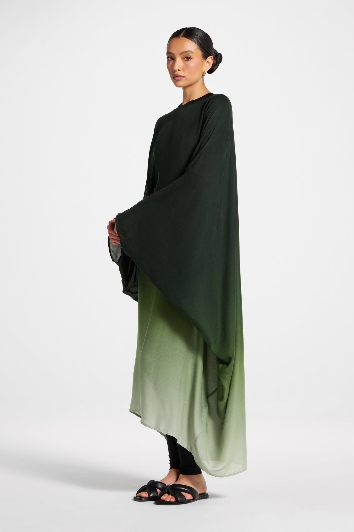 Butterfly Inner Tie Swim Cover Dress - Marine Ombre