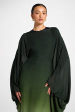 Butterfly Inner Tie Swim Cover Dress - Marine Ombre