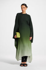 Butterfly Inner Tie Swim Cover Dress - Marine Ombre