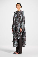 Cardigan Cover Up - Earth Marble