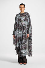 Cardigan Cover Up - Earth Marble