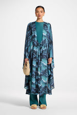 Cardigan Cover Up - Ocean Ripple