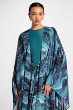 Cardigan Cover Up - Ocean Ripple