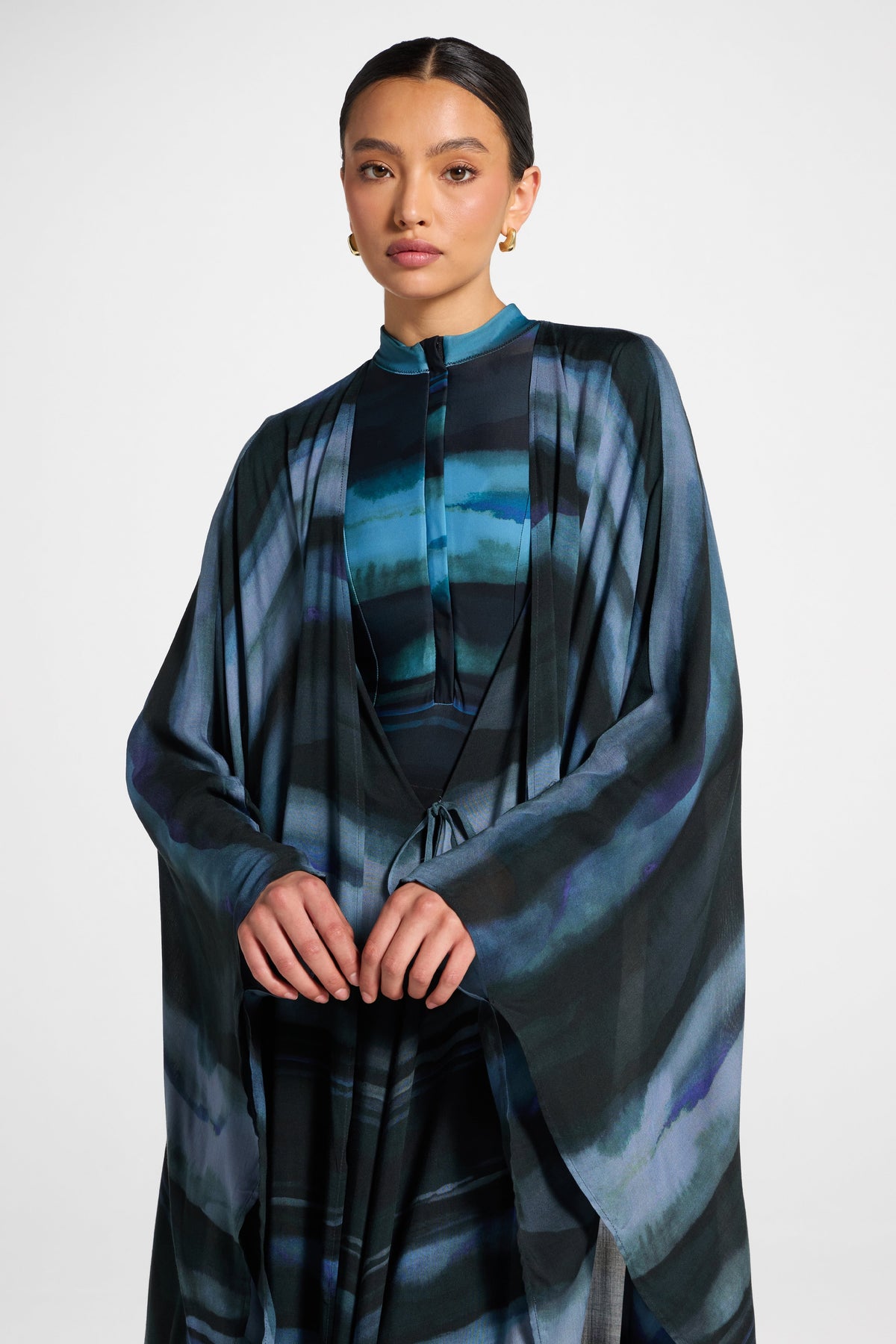 Cardigan Cover Up - Twilight Waves