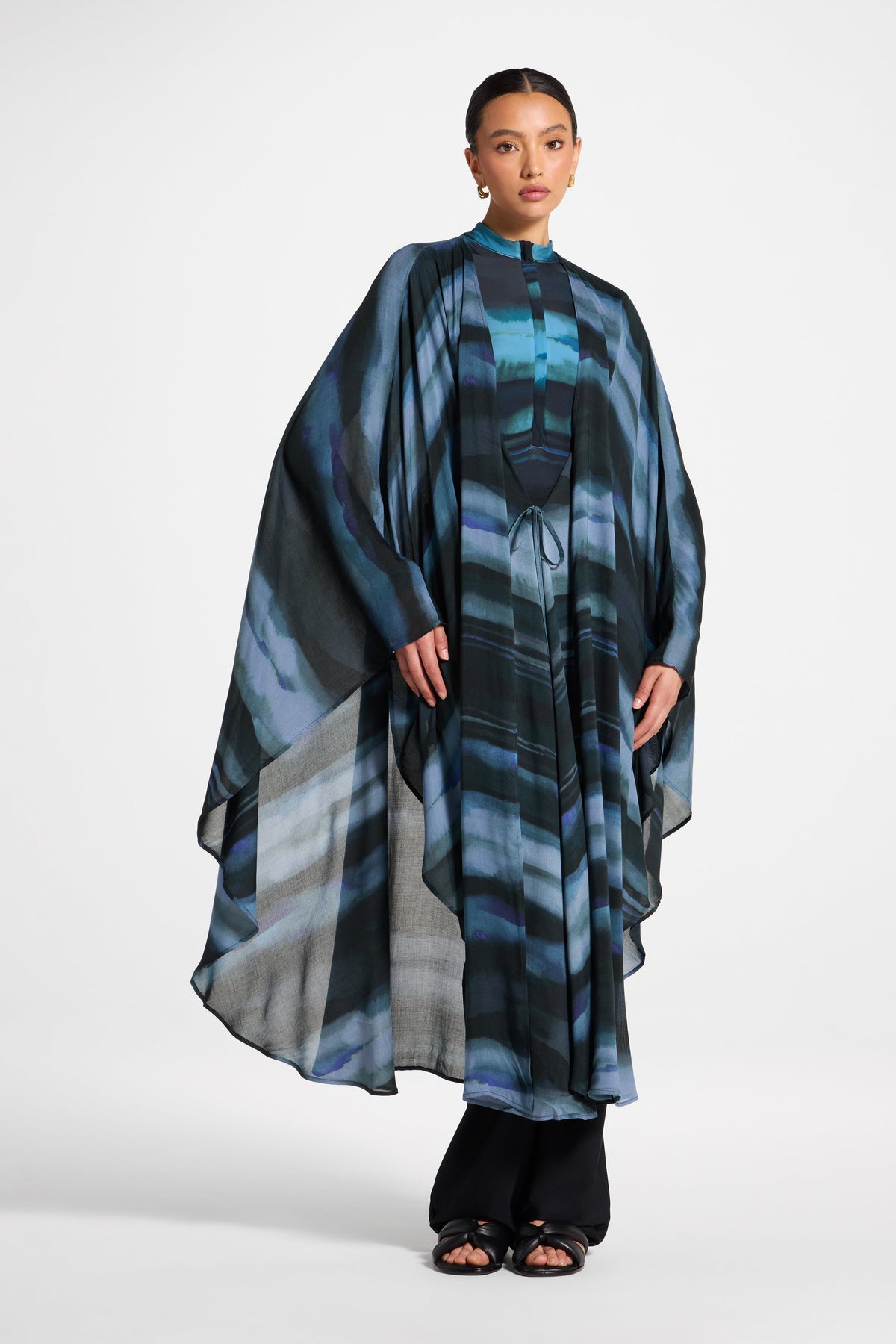 Cardigan Cover Up - Twilight Waves