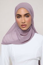 Chiffon Crinkle Hijab - Deep Taupe