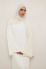 Chiffon Jersey Hijab - Vanilla