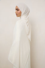 Chiffon Jersey Hijab - Vanilla