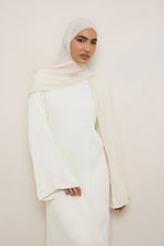 Chiffon Jersey Hijab - Vanilla
