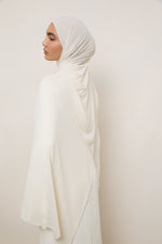 Chiffon Jersey Hijab - Vanilla