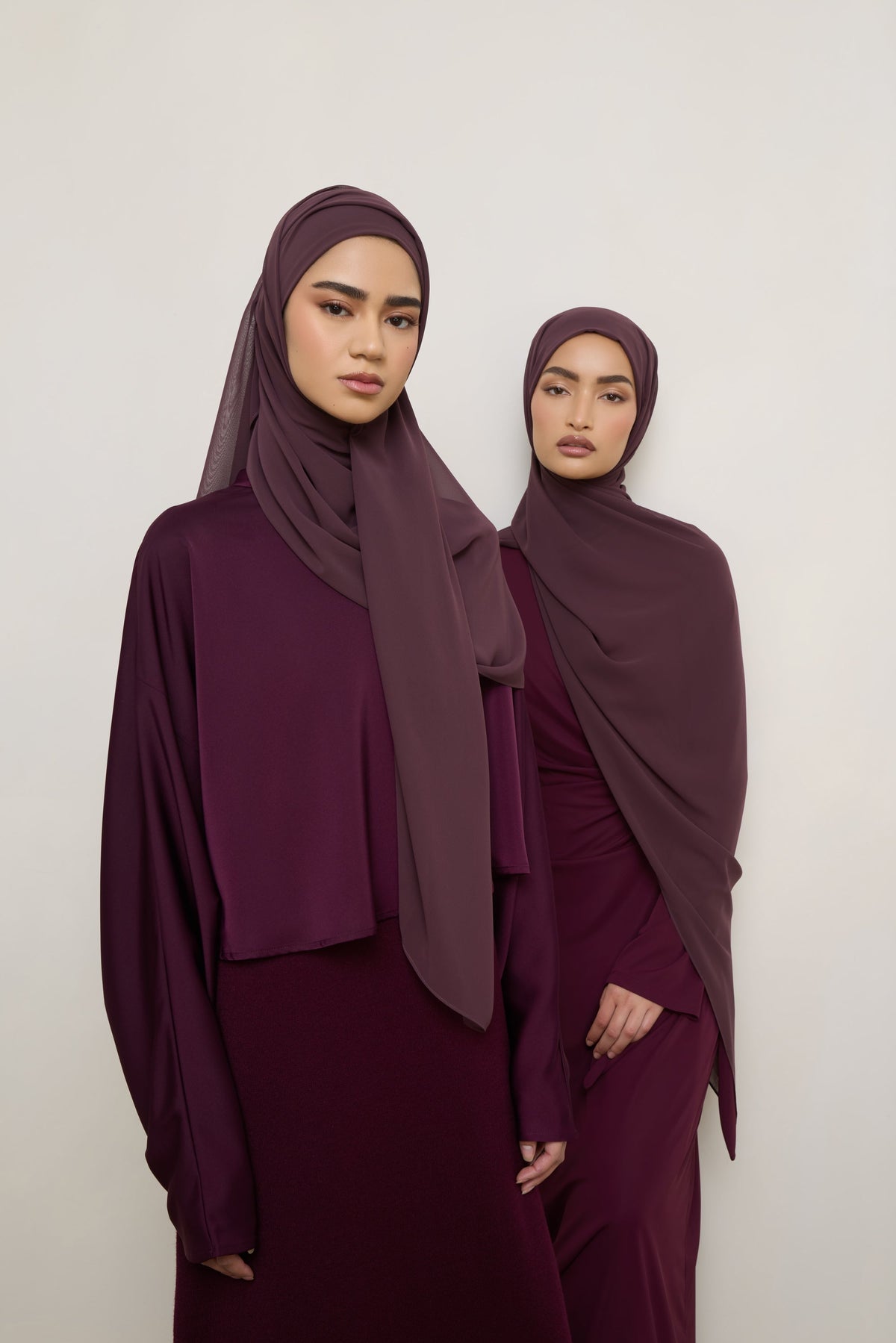 Chiffon LITE Hijab - Fudge