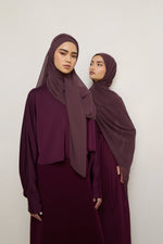 Chiffon LITE Hijab - Fudge