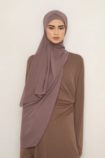 Chiffon LITE Hijab - Peppercorn