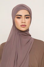 Chiffon LITE Hijab - Peppercorn