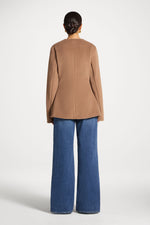 Cinch Waist Cardigan - Caramel