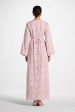Cotton Eyelet Maxi Dress - Petal