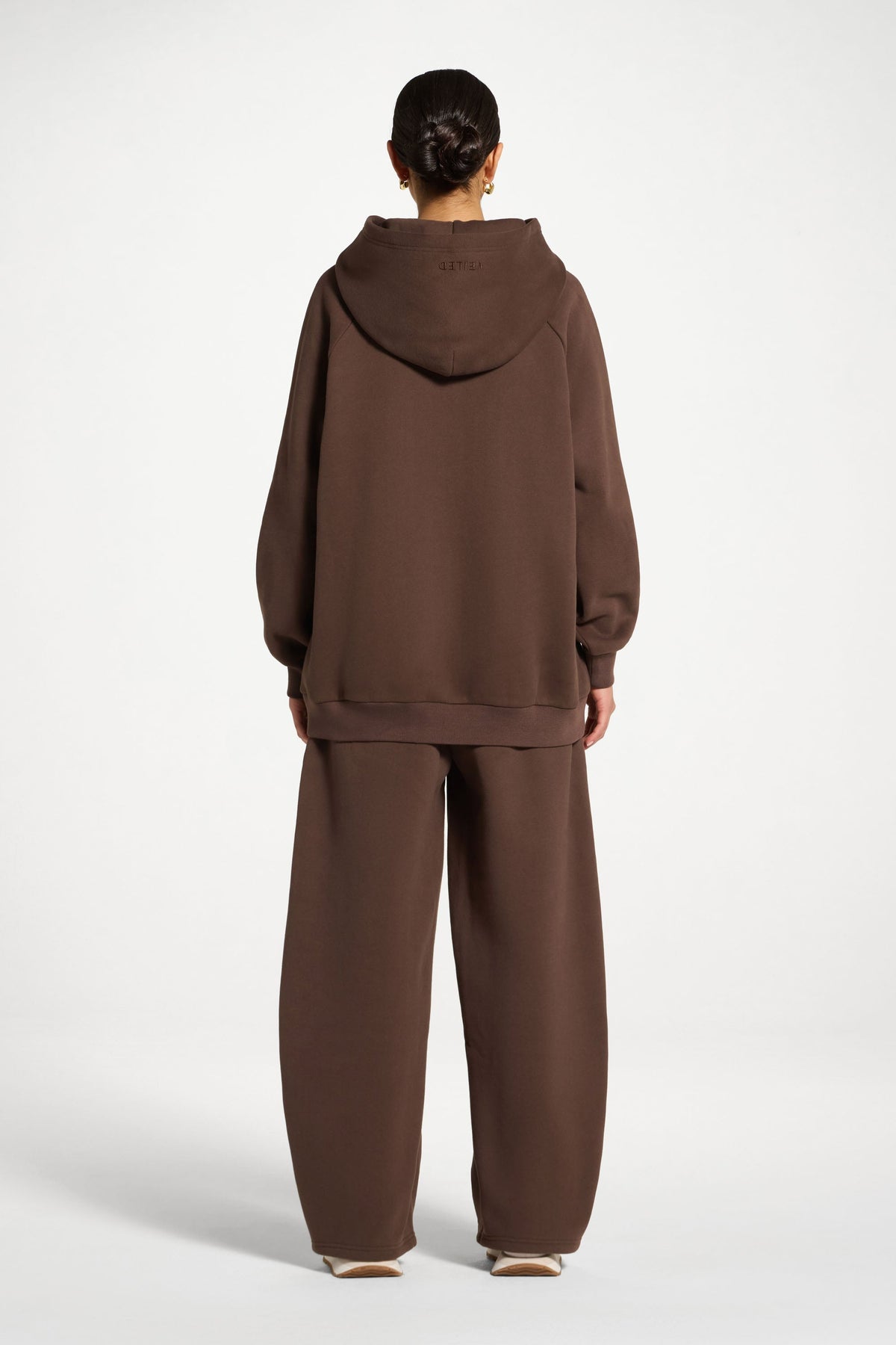 Cotton Hoodie - Chocolate