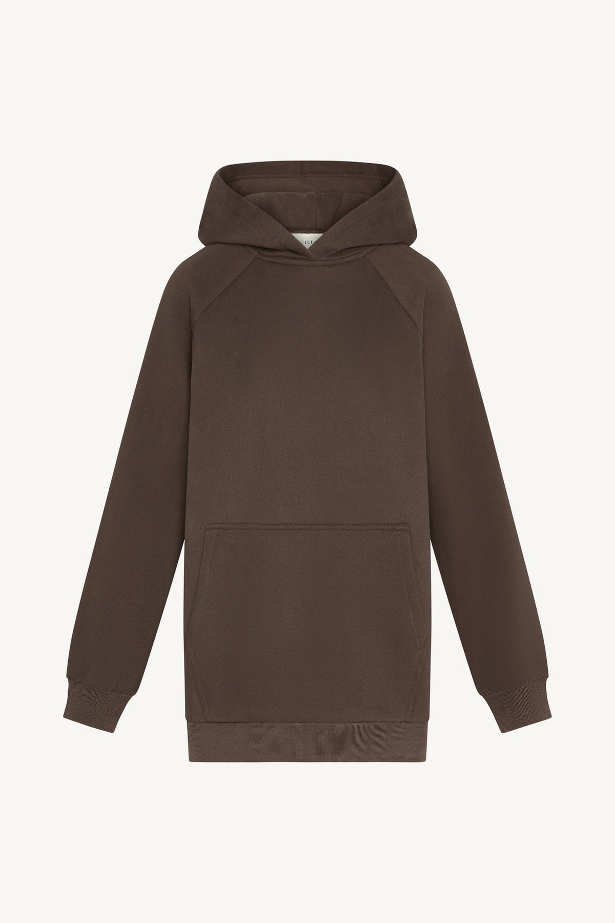Cotton Hoodie - Chocolate